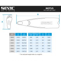 Palmes Seac Motus Classique Noire